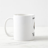 にせの+えがお+へいせつな+たいど コーヒーマグカップ (左)