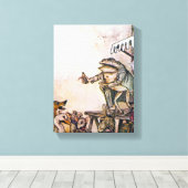 にせ医者のカエル キャンバスプリント (インサイチュ (ウッドフロア))