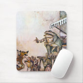 にせ医者のカエル マウスパッド (マウス)