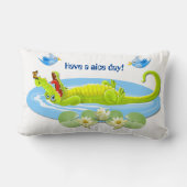 にっこりお願い！ ランバークッション (裏面)