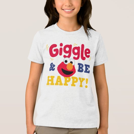 にっこり幸せエルモ トライブレンドTシャツ (正面)