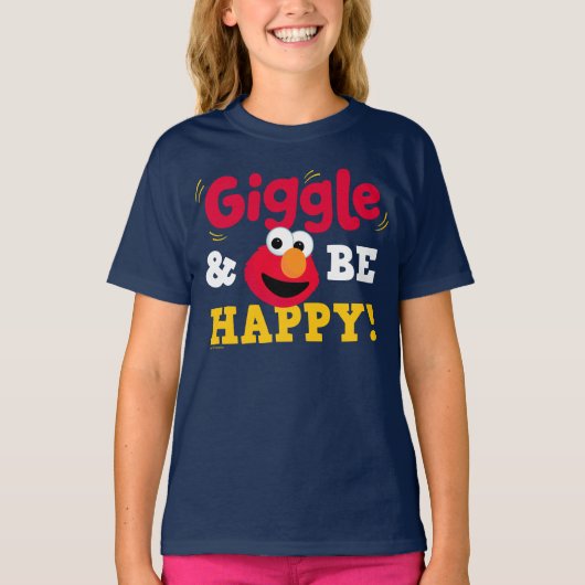 にっこり幸せエルモ Tシャツ (正面)