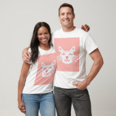 にっこり猫の顔Tシャツ Tシャツ (ユニセックス)