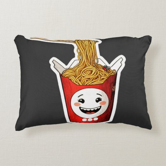 にっこり麺 アクセントクッション (正面)