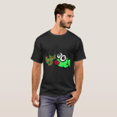 にっこり!キャラクター魚 Tシャツ (正面フル)