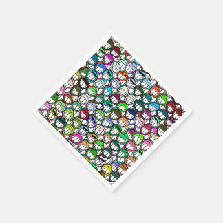 にっこり! スタンダードカクテルナプキン