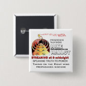 についてTRUTHSEEKERを爆発するため 缶バッジ (正面&裏面)