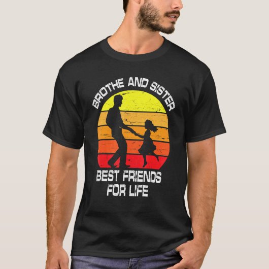 ～にとって最高の人生の友達同士 Tシャツ (正面)