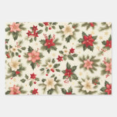 ～にとって素晴らしいクリスマスパターングリッター ラッピングペーパーシート (正面)