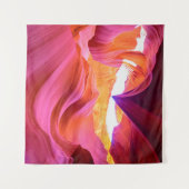 ～にとって素晴らしい砂岩の美しい広角の眺め タペストリー (正面(横))