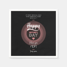 にとって非常に特別な スタンダードカクテルナプキン