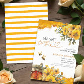 ~になることを意図している | 水彩フローラブライダルシャワー 招待状