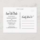 ～になる予定だ | 日付ポストカードの保存 案内ポストカード (裏面)