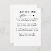 ～になる姉妹 招待状 (正面/裏面)