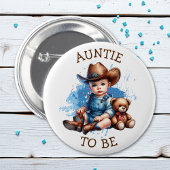 ~になる気がする | ウェスタンベビーカウボーイベビーシャワー 缶バッジ