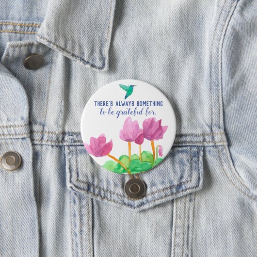 ～にはいつも感謝すべきことがある 缶バッジ (インサイチュ)