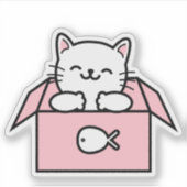 にゃんこのサプライズ シール (正面)