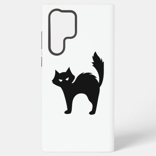 にゃんこの不機嫌サムスンケース SAMSUNG GALAXYケース (裏面)