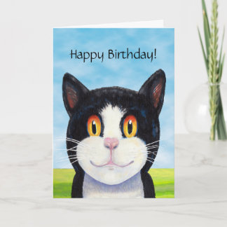 にゃんこの誕生日カード カード