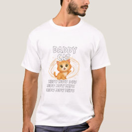 にゃんこパパのくるくるニャン Tシャツ
