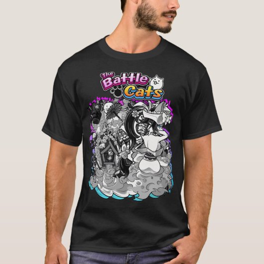 にゃんこ大戦争 - 御魂ミコ Tシャツ (正面)