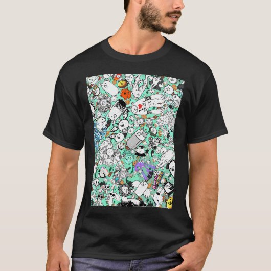 にゃんこ大戦争 Tシャツ (正面)