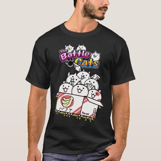 にゃんこ大戦争 Tシャツ (正面)