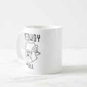 にゃんと皆さん コーヒーマグカップ (正面左)
