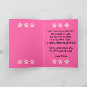 にゃんにゃんラブ キュートな猫をテーマにしたバレンタイン シーズンカード (内部)