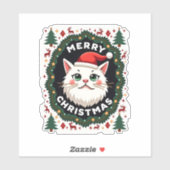 にゃんにゃんSmudgeくんのユガイなクリスマスセーター (1) シール (シート)
