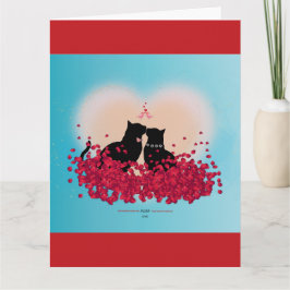 にゃんラブ キス ギフトバッグ カード