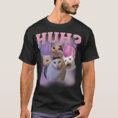 にゃん？猫のミームTシャツ Tシャツ (正面)