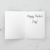 にゃー 愛してるよ 恐竜パパへ 父の日 子供より カード (内部)