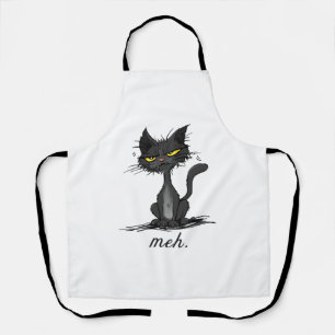 にゃ~んなの?猫 - おもしろい猫のグッズ - 猫好きへのプレゼント エプロン