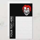 にやけ顔 便箋 (正面/裏面)