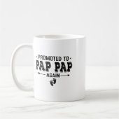 ～によって再びPapの祖父母に昇進する コーヒーマグカップ (左)