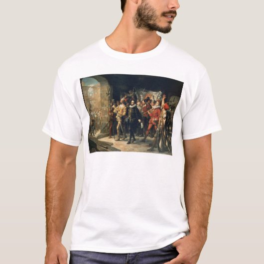 によって刑務所から解放されるAntonioペレーズ Tシャツ (正面)