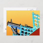 によって。コペンハーゲンのフランクモート。2013.はがき発送 ポストカード (正面/裏面)