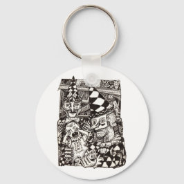 ~による人造 キーホルダー