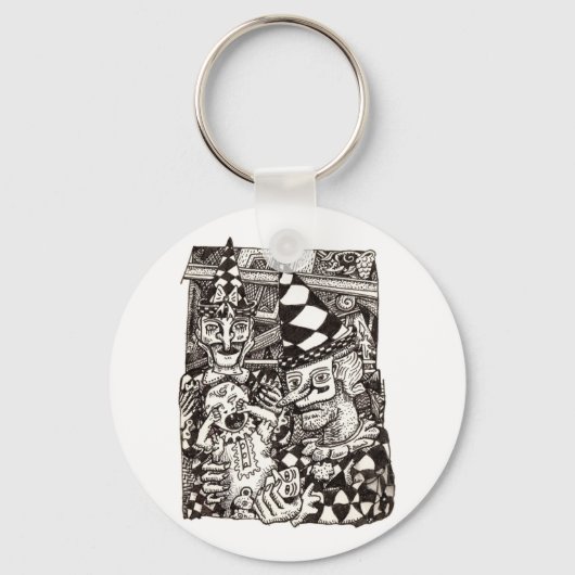 ～による人造 キーホルダー (正面)