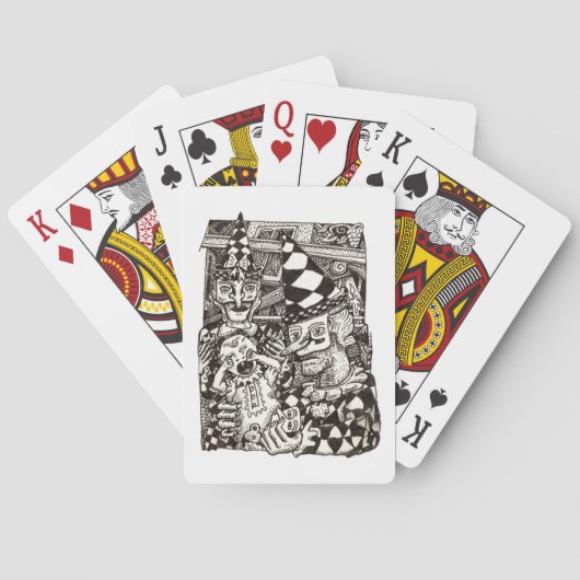 ～による人造 トランプ (裏面)