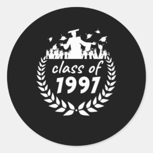 ～による1997年の卒業又は懇親会デザイン ラウンドシール