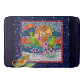 にわか雨の食事の木枠かバス・マットを捨てて下さい バスマット (正面)