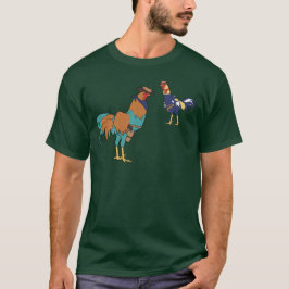 にわとりのライバル Tシャツ