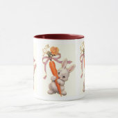 にんじんが付いているバニーは上がり、 マグカップ (中央)