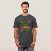 にんじんに夢中になってしまいすみません Tシャツ (正面フル)