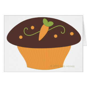 にんじんのカップケーキ
