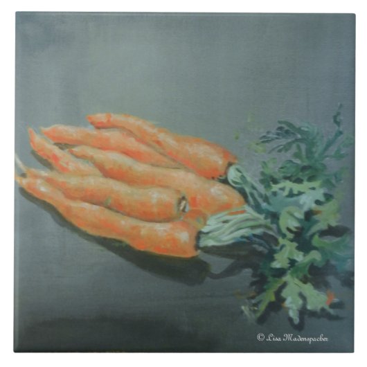 にんじんのタイル タイル (正面)