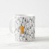 にんじんのマグ コーヒーマグカップ (正面左)
