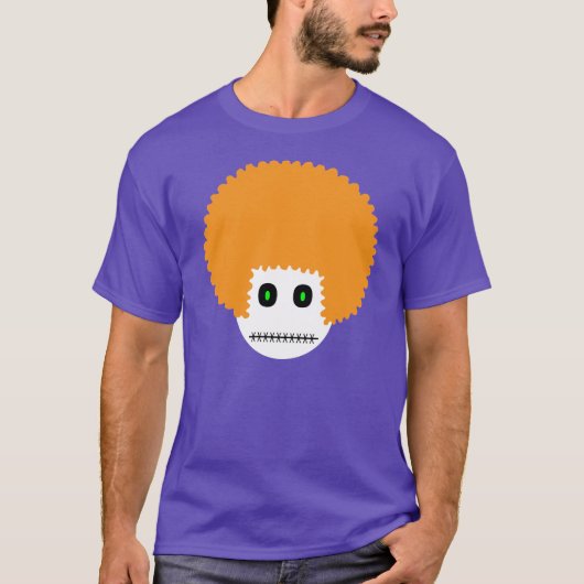 にんじんの上のワイシャツ。 ショウガ Tシャツ (正面)